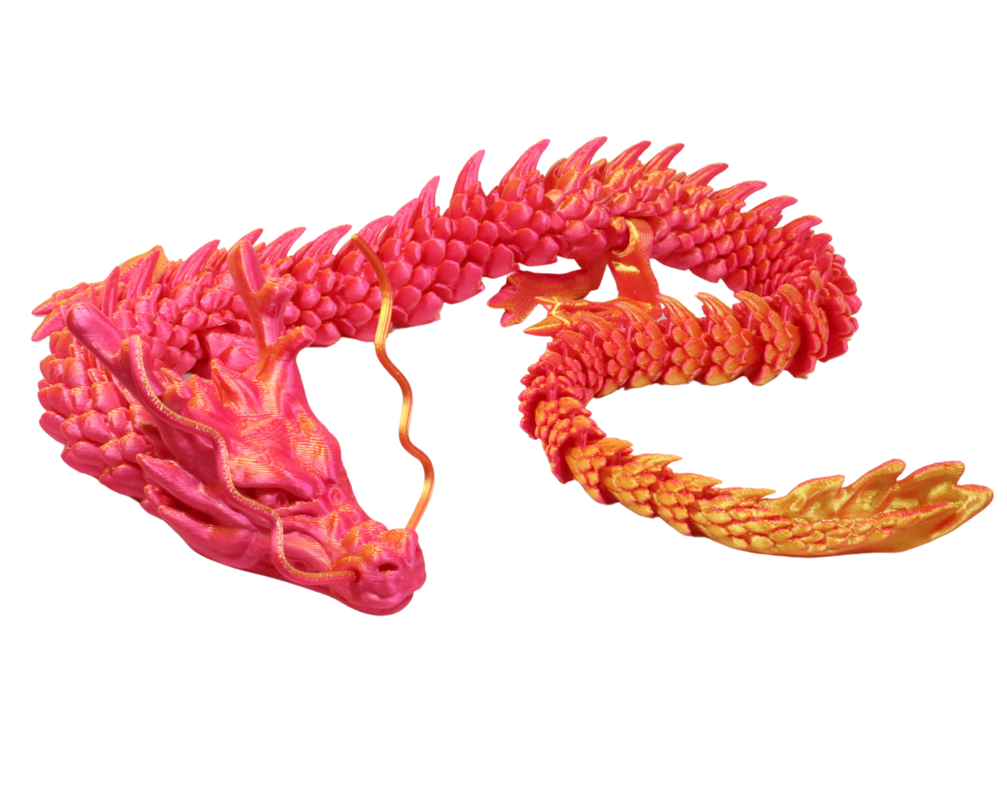 Giant 3D printed dragon