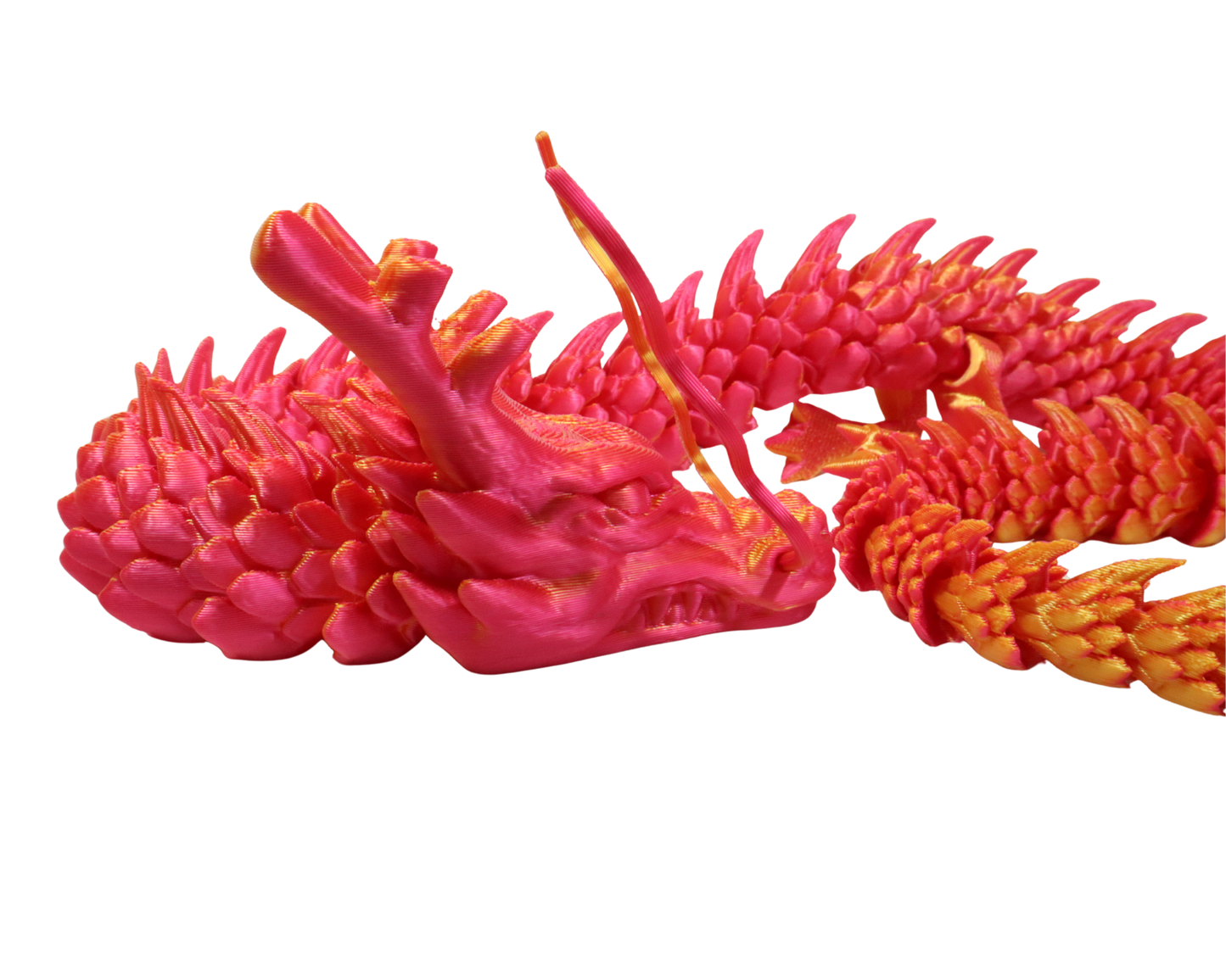 Giant 3D printed dragon