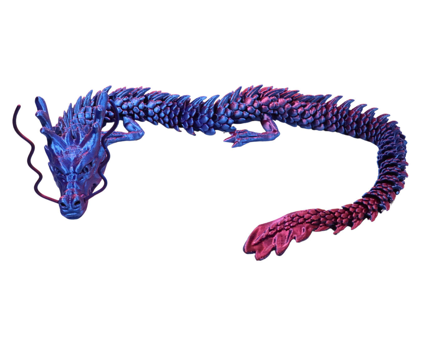Giant 3D printed dragon