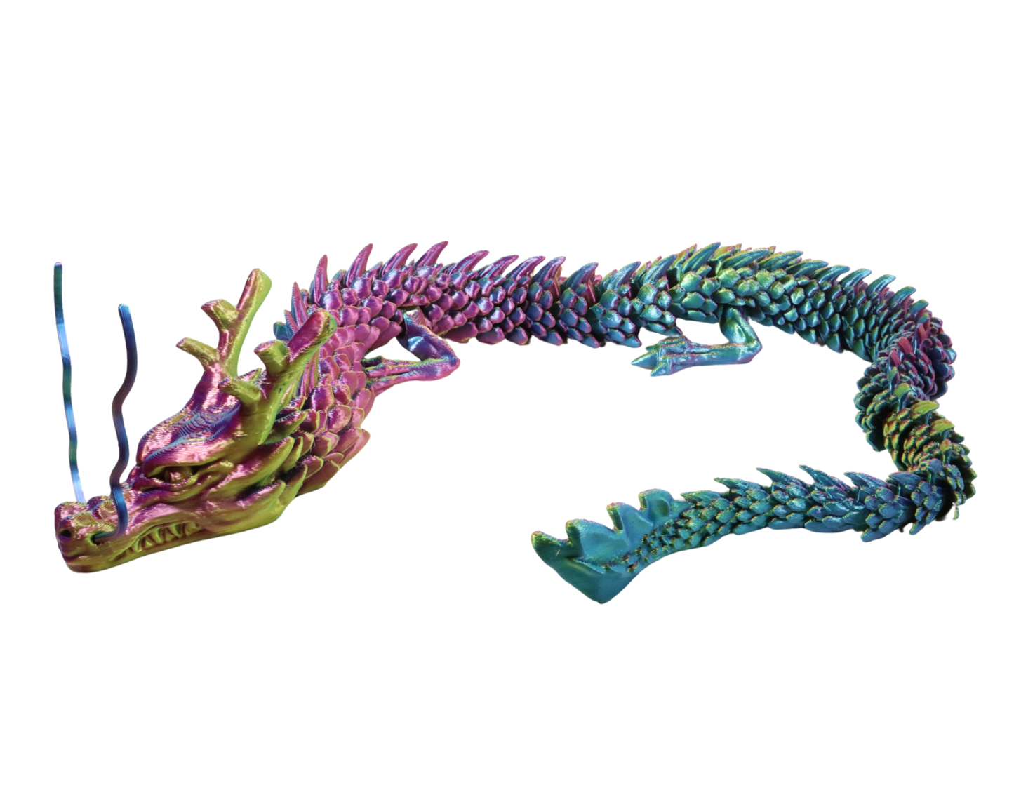 Giant 3D printed dragon