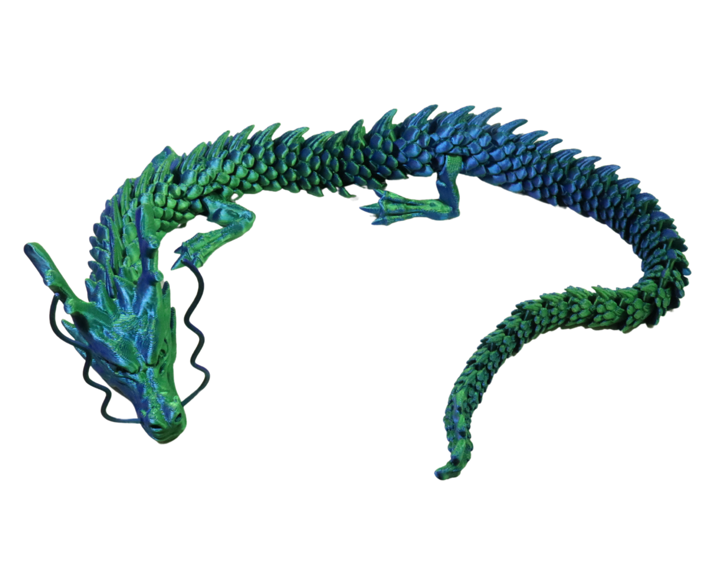 Giant 3D printed dragon