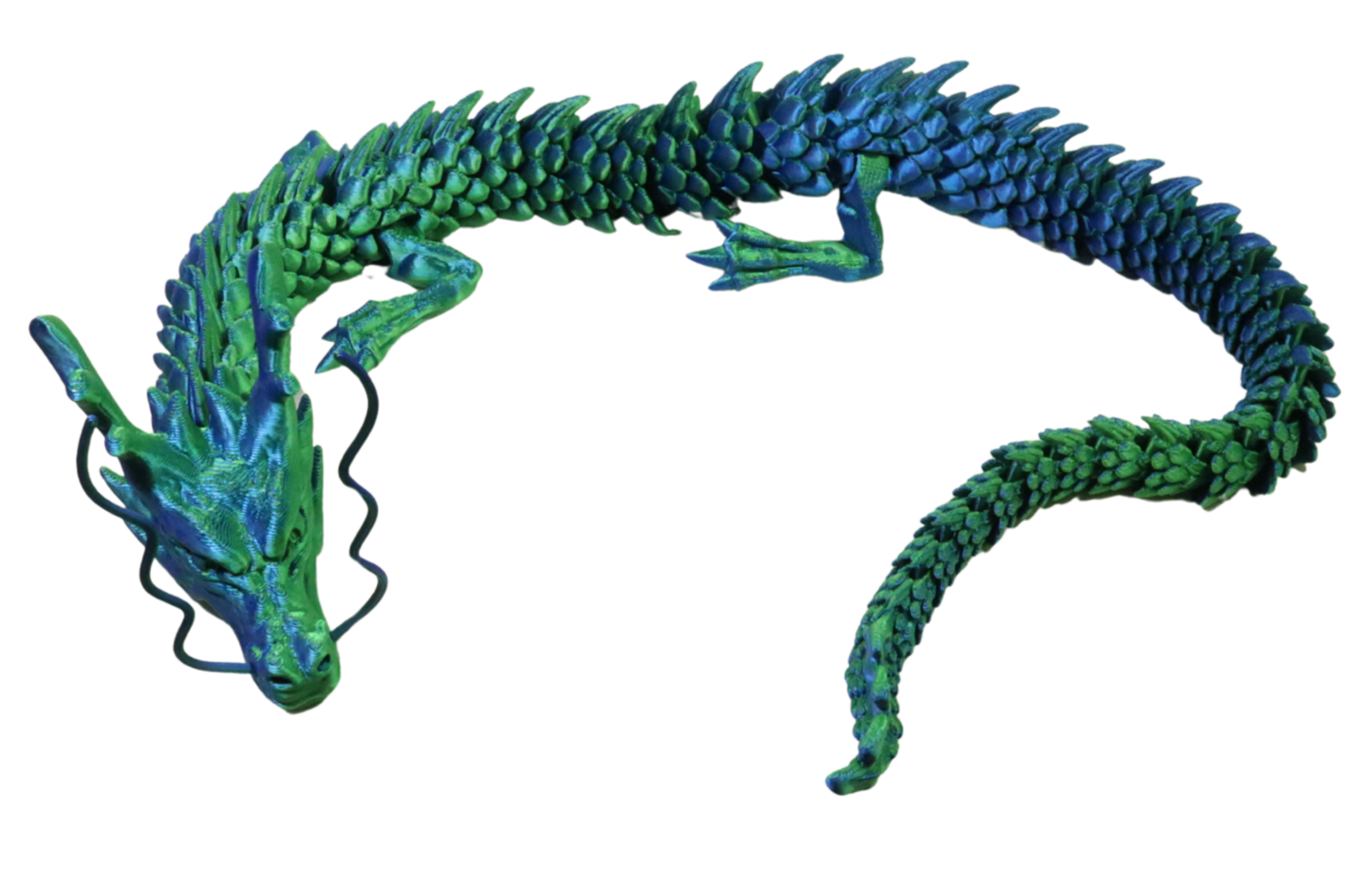 Giant 3D printed dragon