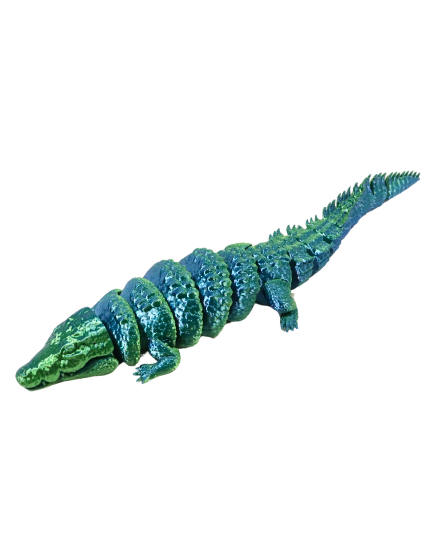 3D Printed Crocodile