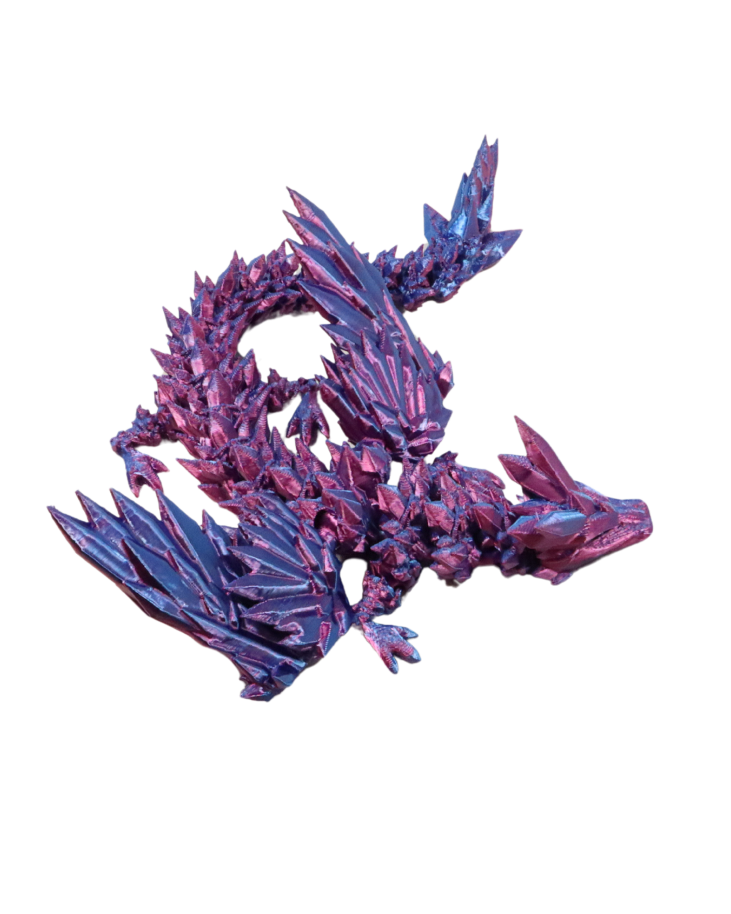 3D Printed Diamond Winged Dragon
