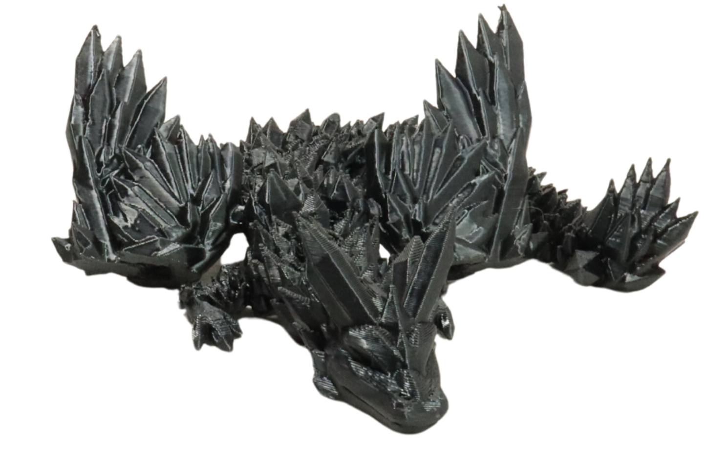 3D Printed Diamond Winged Dragon
