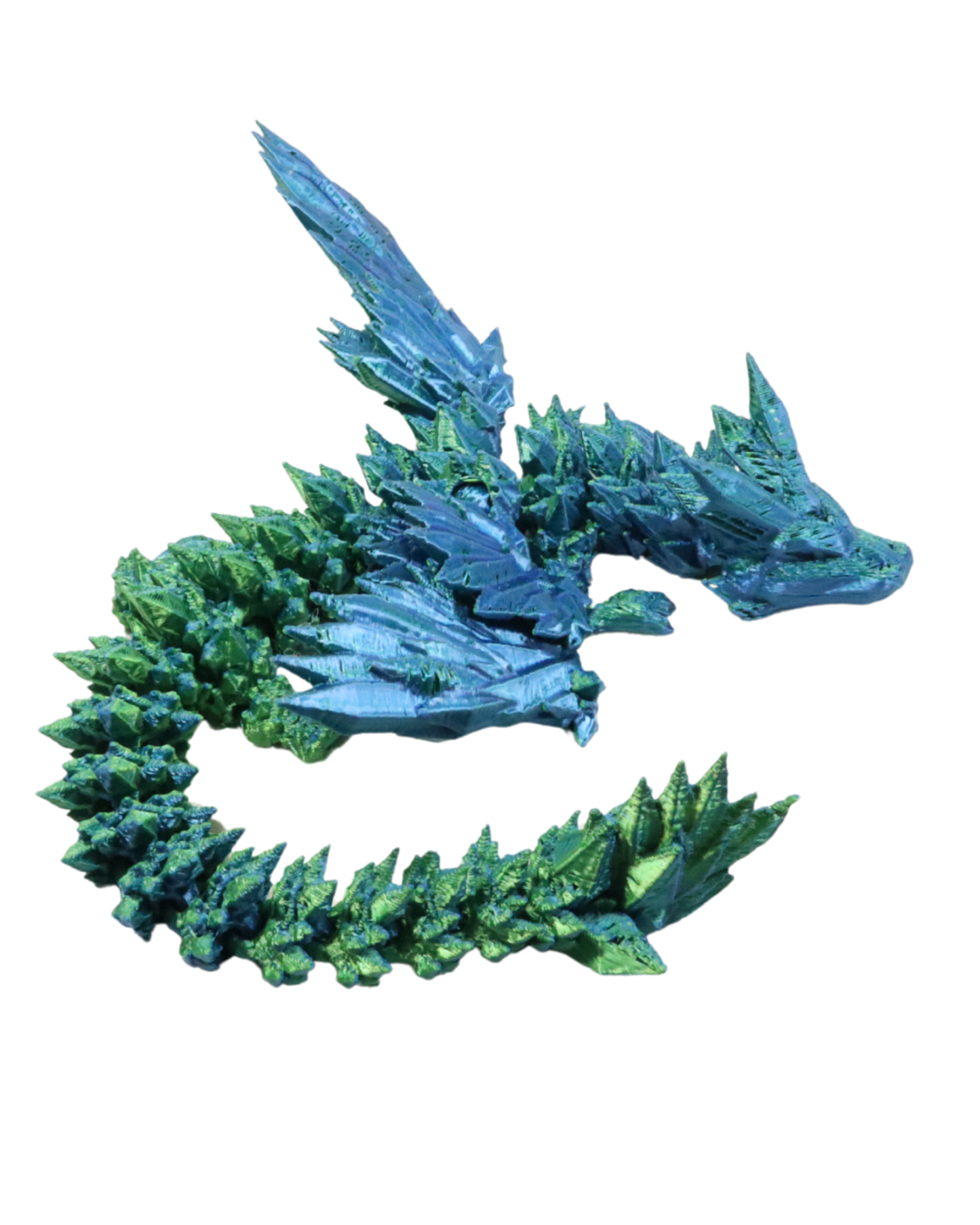 3D Printed Diamond Winged Dragon