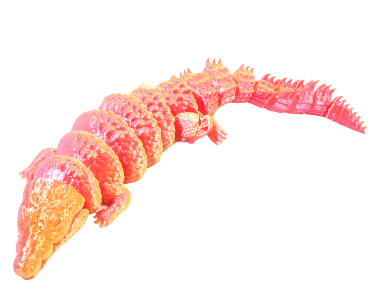 3D Printed Crocodile