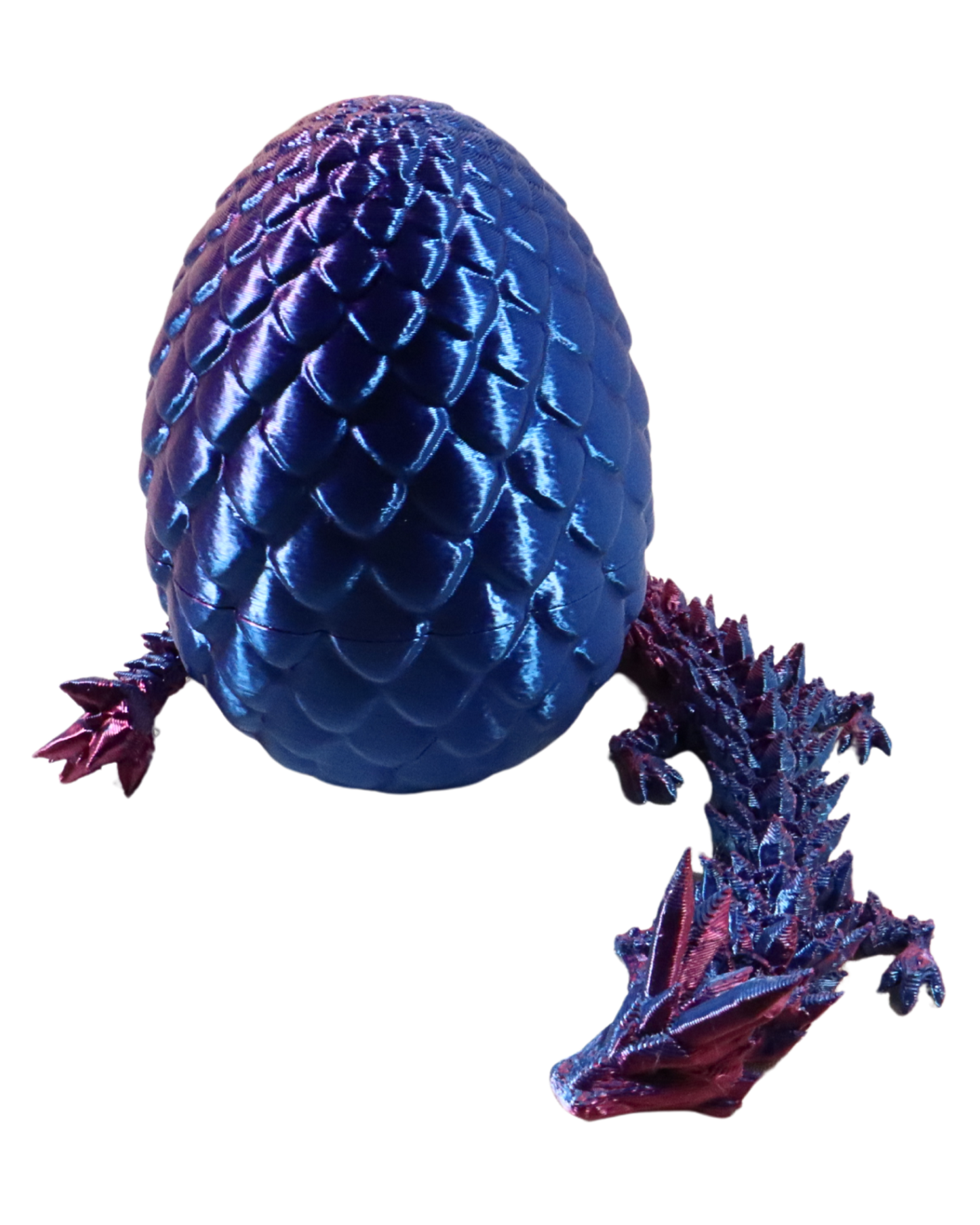 3D Printed Dragon and Egg