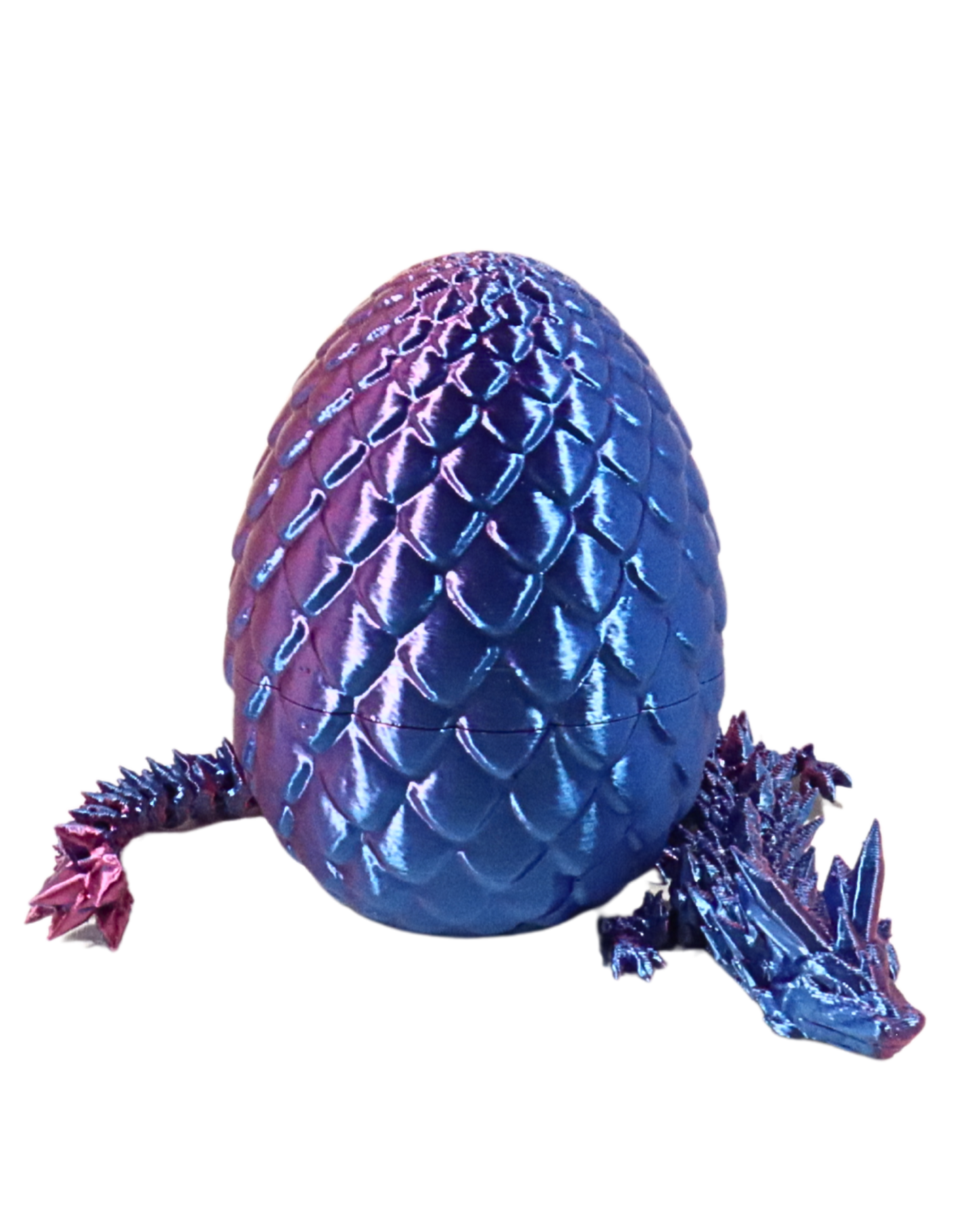 3D Printed Dragon and Egg