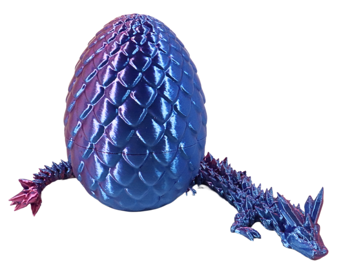 3D Printed Dragon and Egg