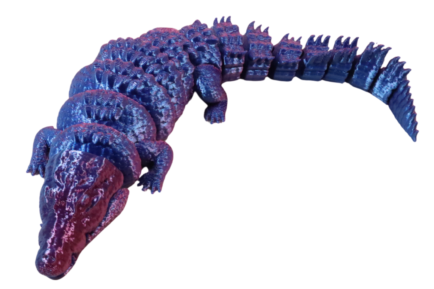 3D Printed Crocodile