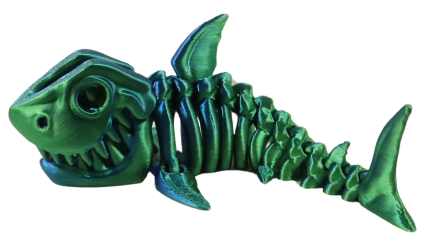 3D Printed Shark Skeleton