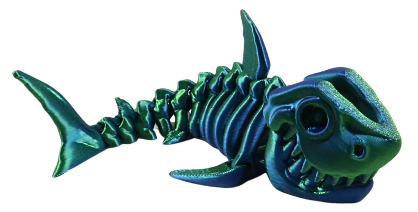 3D Printed Shark Skeleton
