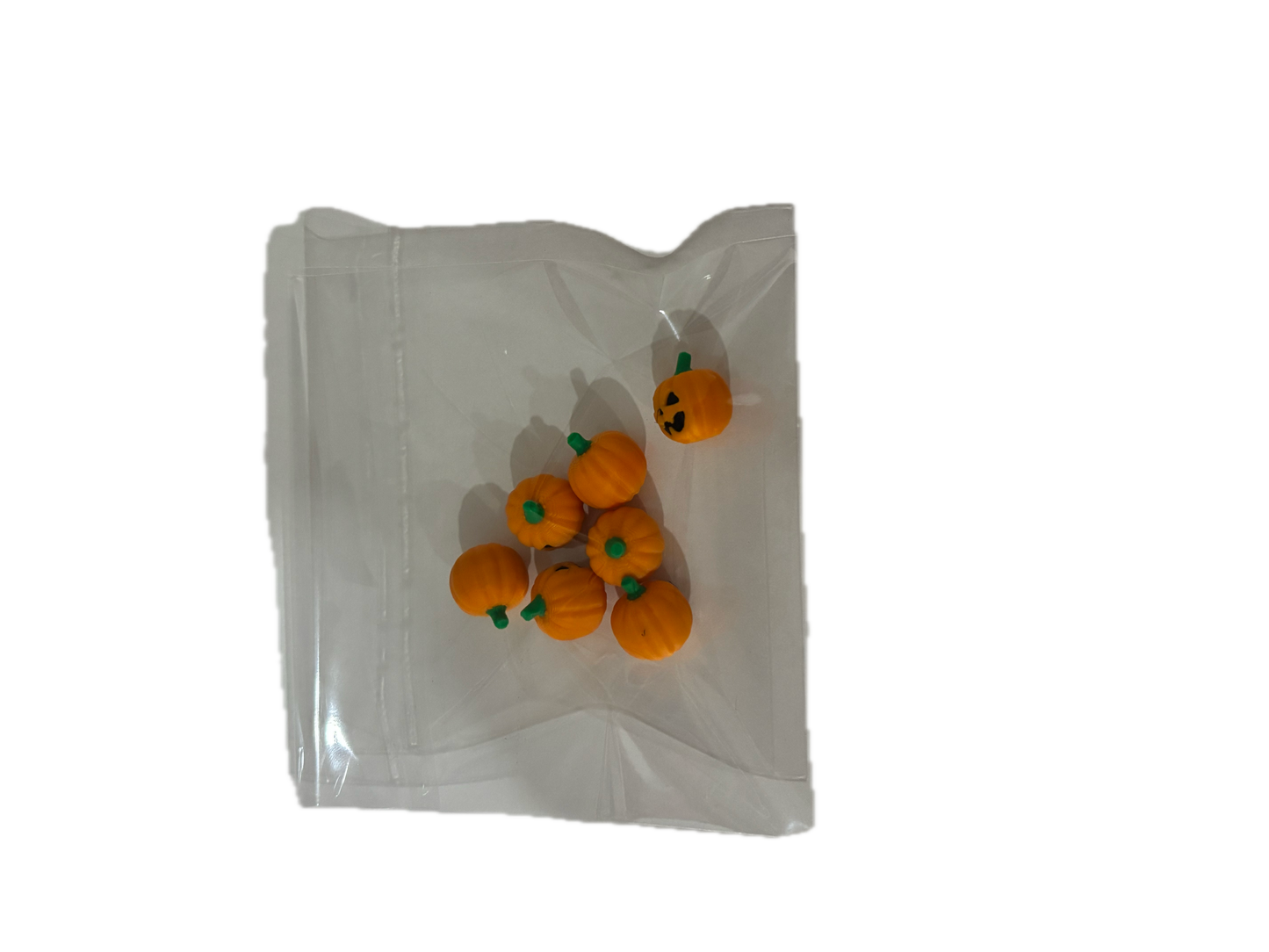 7-Pack Mini 3D Printed Halloween Pumpkins
