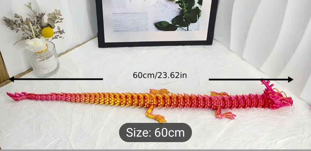 Giant 3D printed dragon - Katico