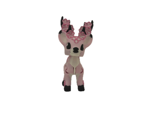 3D Printed Flower Deer