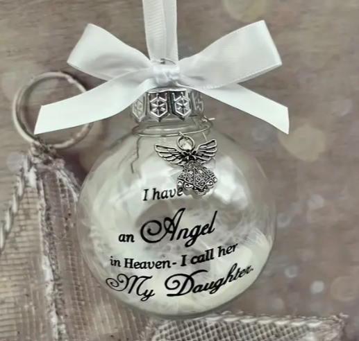 Heavenly Angel Daughter Ornament - Katico