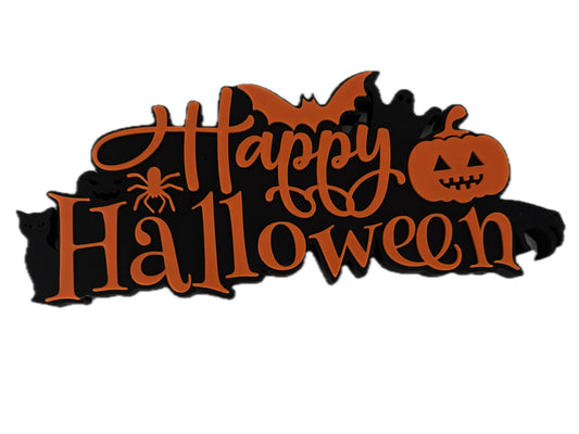 3D Printed Halloween Sign