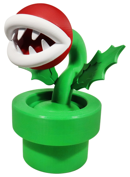 3D Printed Piranha Plant (Mario Kart)