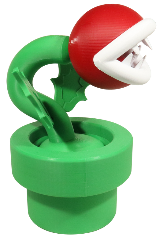 3D Printed Piranha Plant (Mario Kart)