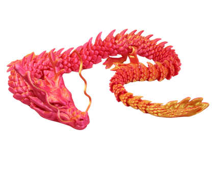 Giant 3D printed dragon
