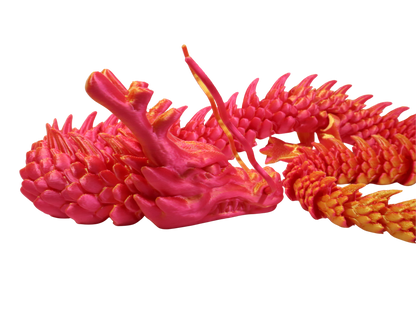 Giant 3D printed dragon