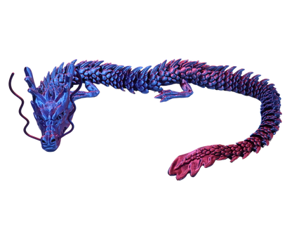 Giant 3D printed dragon
