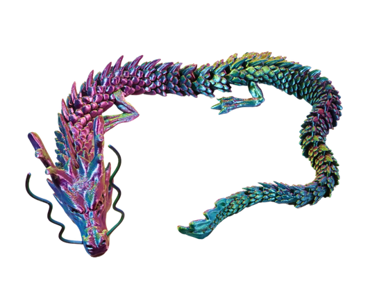 Giant 3D printed dragon