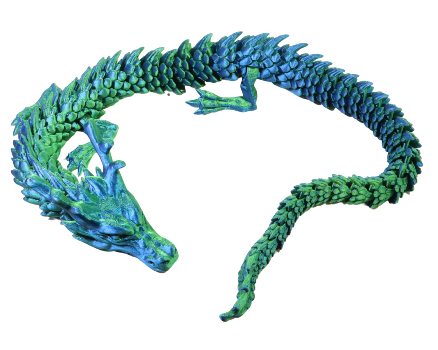 Giant 3D printed dragon