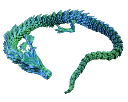 Giant 3D printed dragon