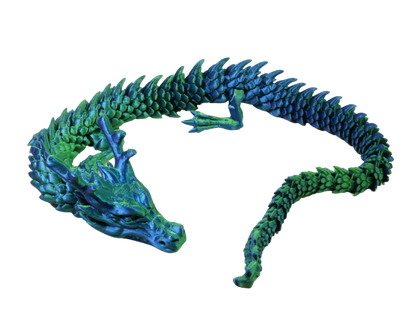 Giant 3D printed dragon