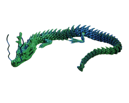 Giant 3D printed dragon