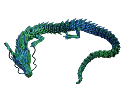 Giant 3D printed dragon