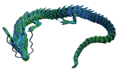 Giant 3D printed dragon