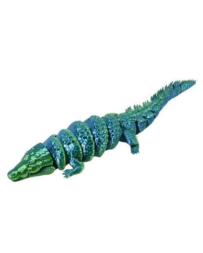 3D Printed Crocodile