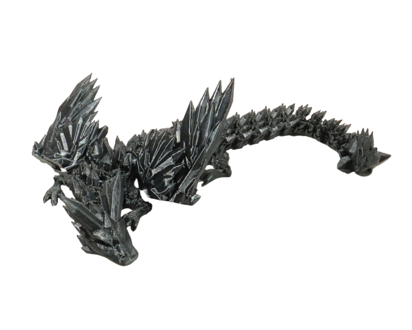 3D Printed Diamond Winged Dragon