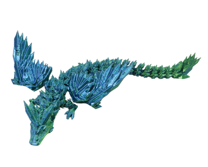 3D Printed Diamond Winged Dragon