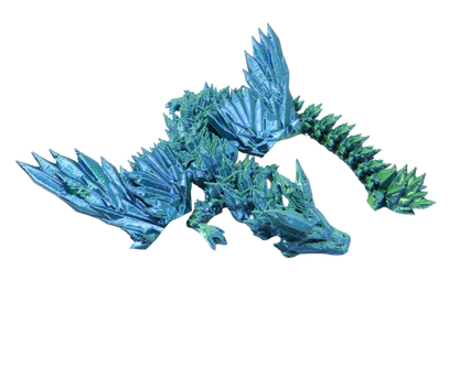 3D Printed Diamond Winged Dragon