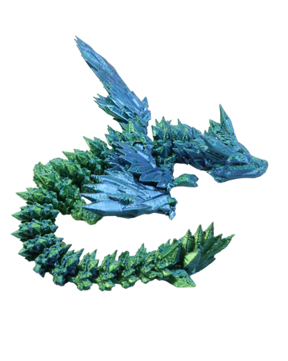 3D Printed Diamond Winged Dragon