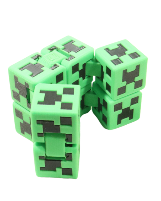 3D Printed Minecraft Creeper Fidget