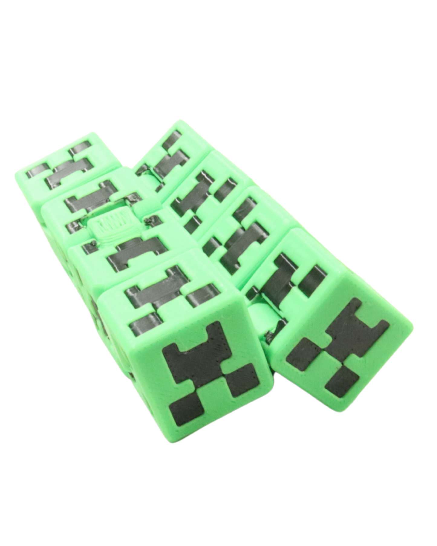3D Printed Minecraft Creeper Fidget