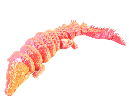 3D Printed Crocodile