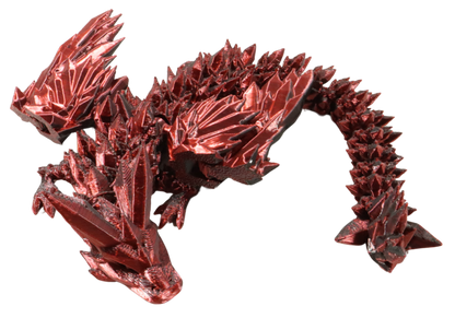 3D Printed Diamond Winged Dragon