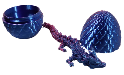 3D Printed Dragon and Egg