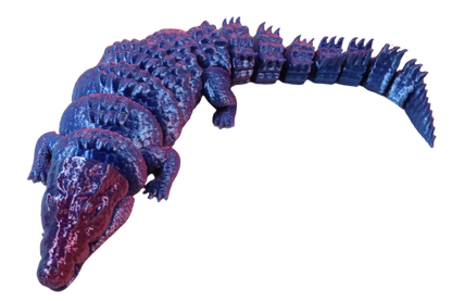 3D Printed Crocodile