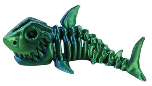 3D Printed Shark Skeleton
