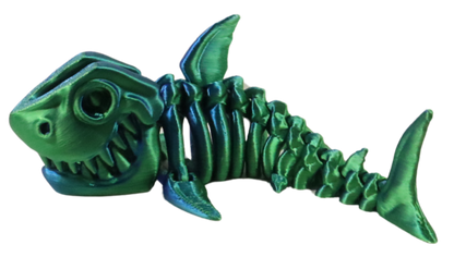 3D Printed Shark Skeleton