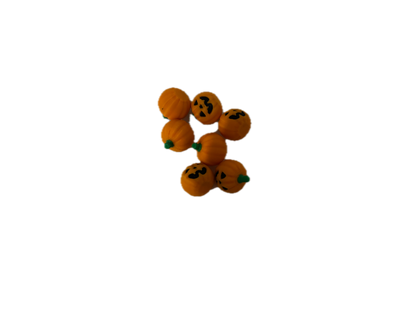 7-Pack Mini 3D Printed Halloween Pumpkins