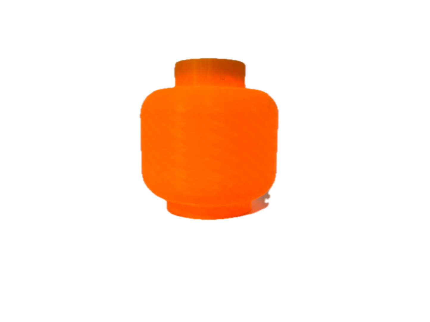 3D Printed Brick Man Head Halloween Pumpkin – Jack-O’-Lantern Decoration