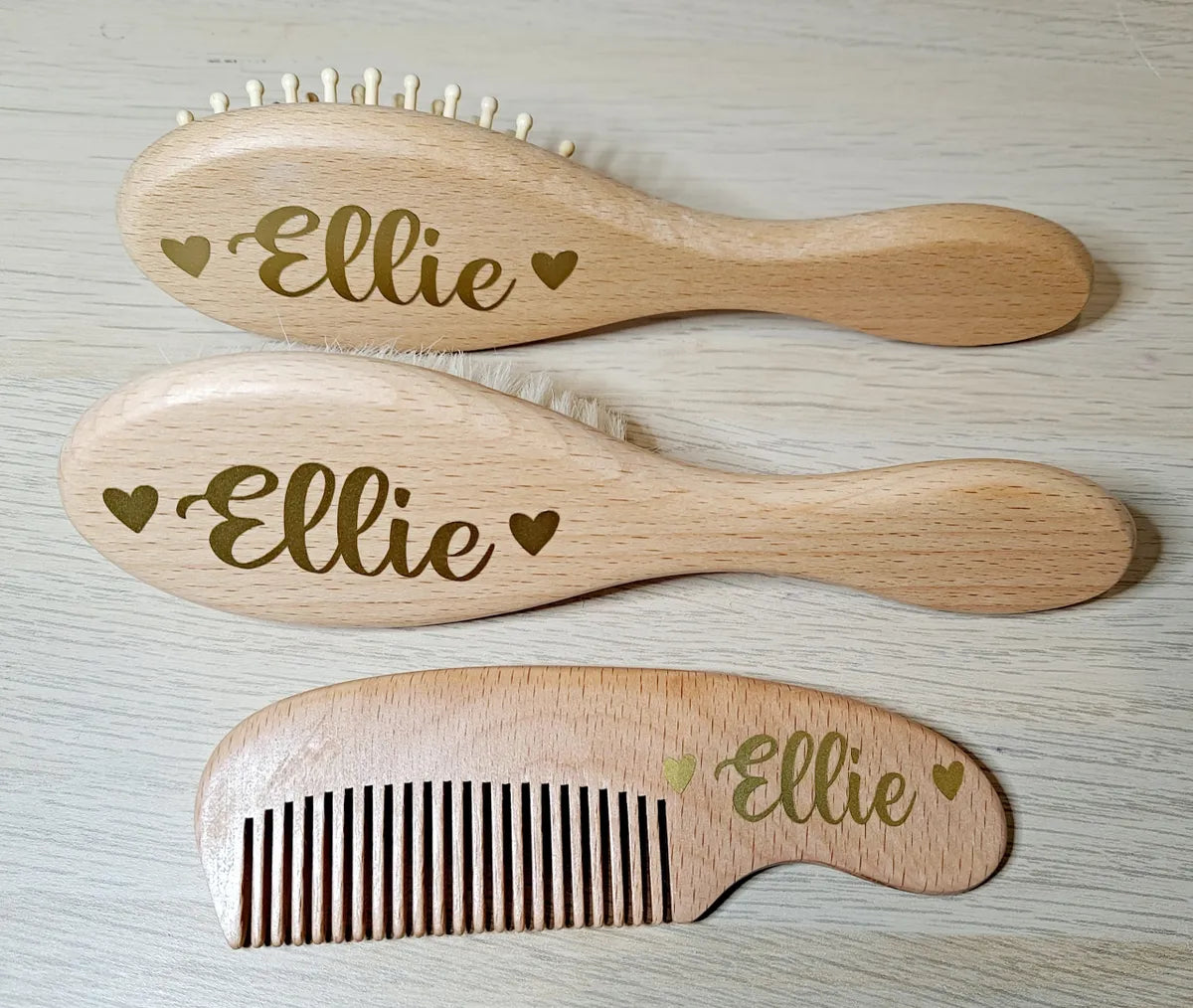 Personalised Baby Brush Set - Katico
